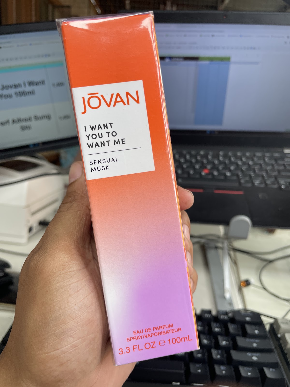 Perf Jovan I Want You 100ml