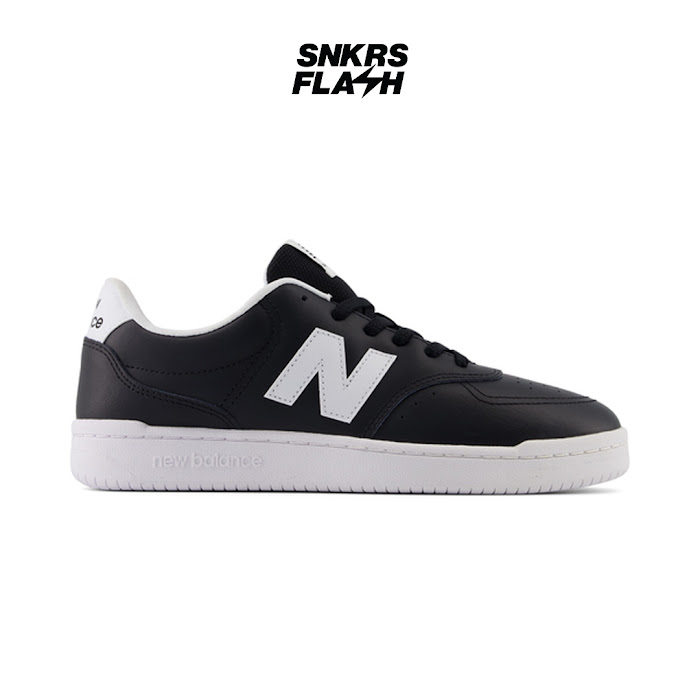 NEW BALANCE BB80 BLACK WHITE - Size 42.5