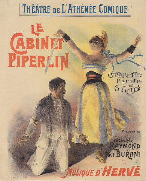 Théâtre de lAthénée Comique Le cabinet Piperlin 1897