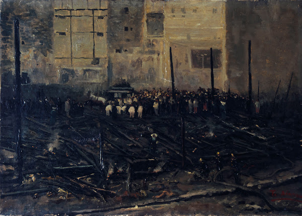 Le Bazar De La Charité AprèS Lincendie Du 4 Juin 1897 1897
