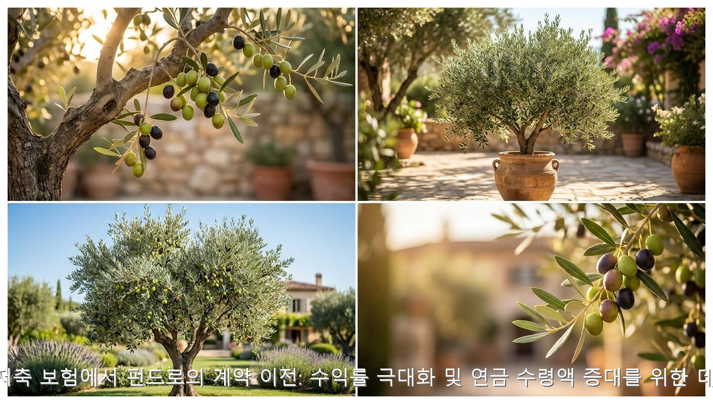 2026년 개인연금저축 보험에서 펀드로의 계약 이전: 수익률 극대화 및 연금 수령액 증대를 위한 데이터 기반 가이드 핵심 안내 및 분석 인포그래픽 (6)