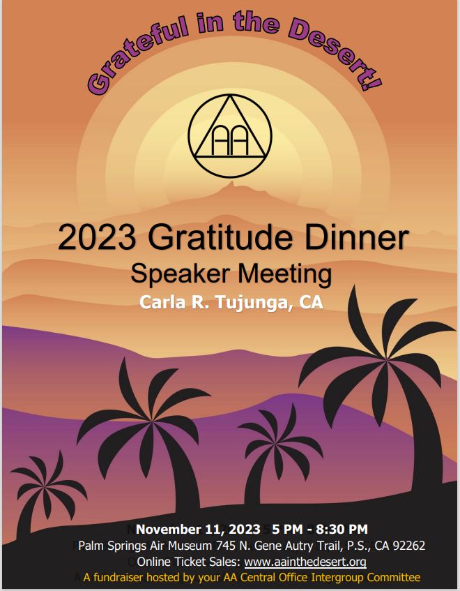 Flyer: 2023 Gratitude Dinner