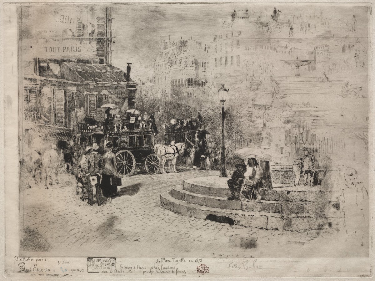 Place Pigalle en 1878 1878