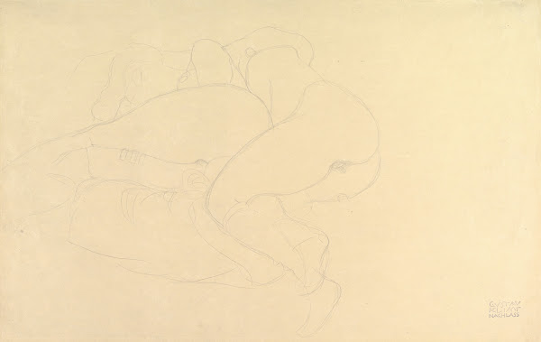 Two Women Friends Reclining ca 190506
