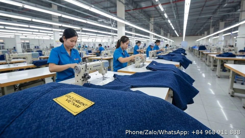 Indigo Clothing Manufacturing - Gold Garment Vietnam