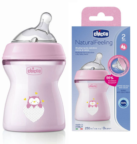 CHICCO BIBERON PLA NV 8433    250 ML