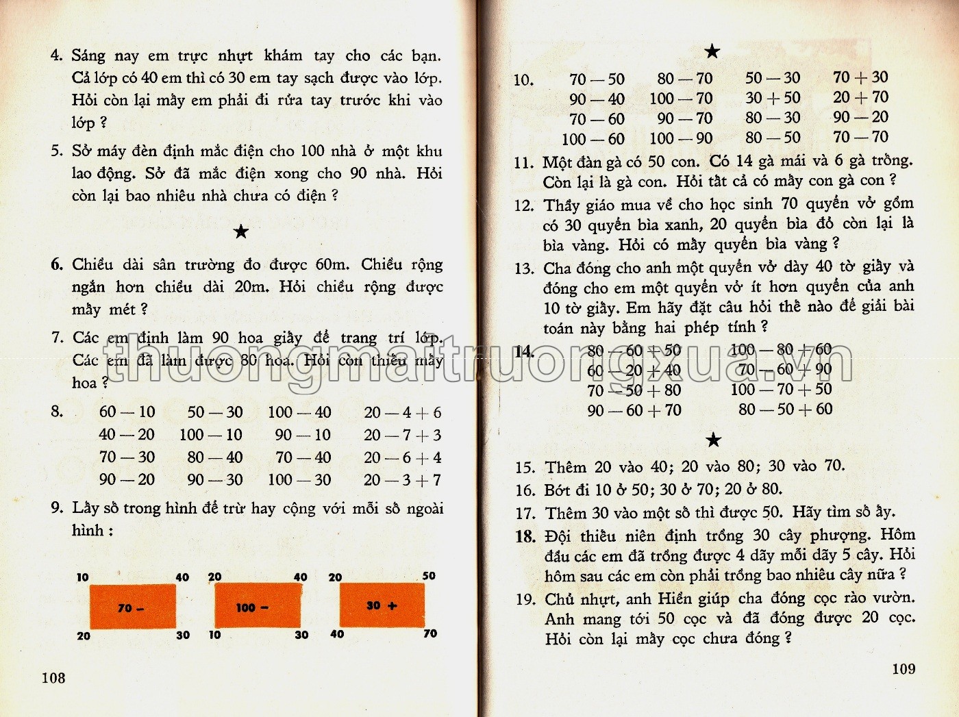 Toán lớp 2 phổ thông (1973) - Trang 151