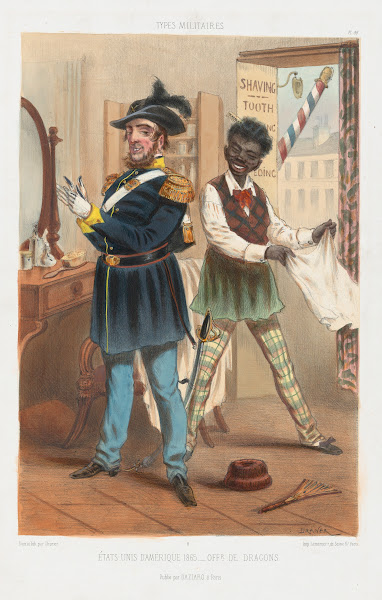 États Unis dAmerique 1865  Offr de Dragons 1865