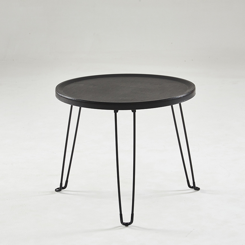 Klappbarer Beistelltisch, rund, Ø 45,5 × 40 cm, Modell H-262