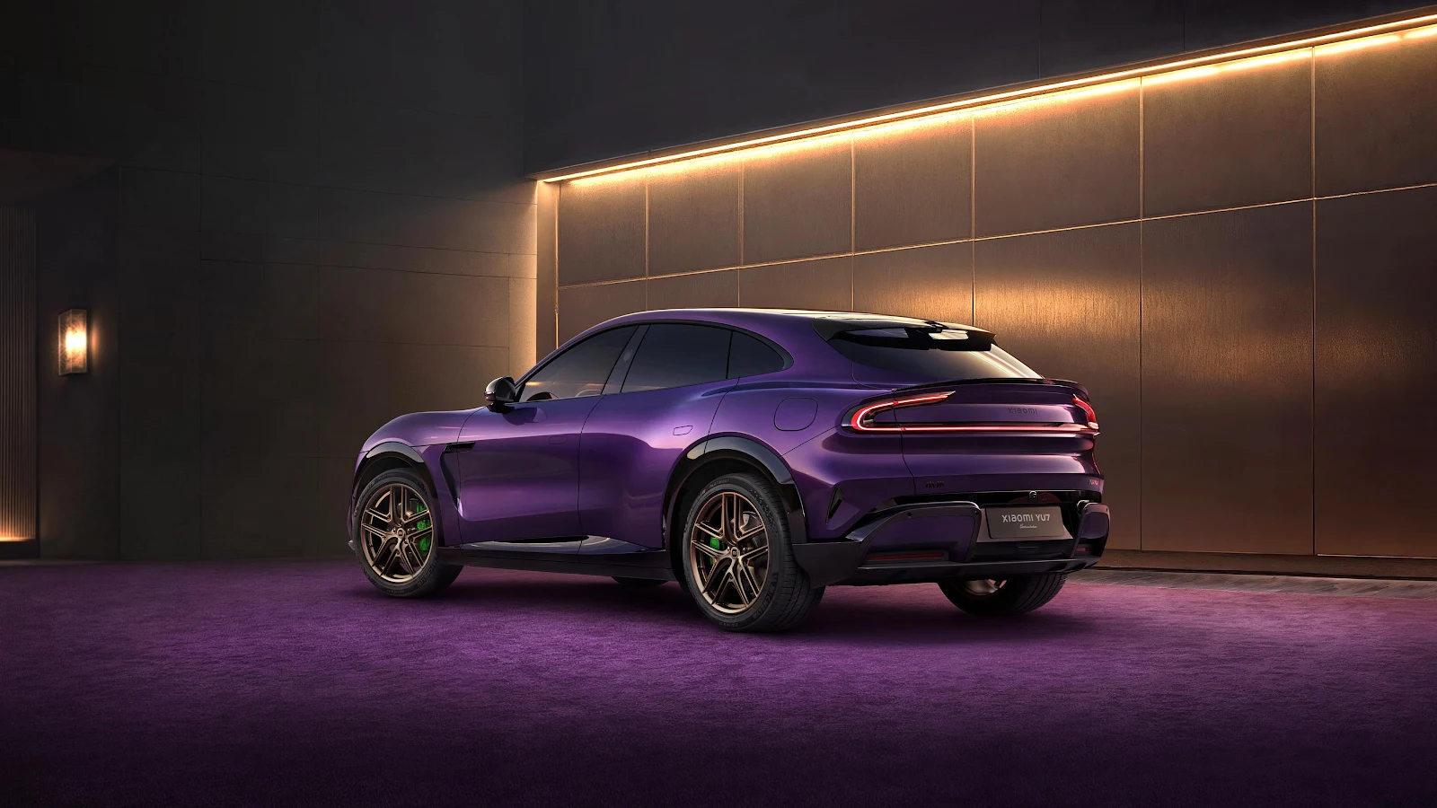 Xiaomi YU7 Electric SUV Concept - Automotive Photography 4K Wallpaper (3840x2160)