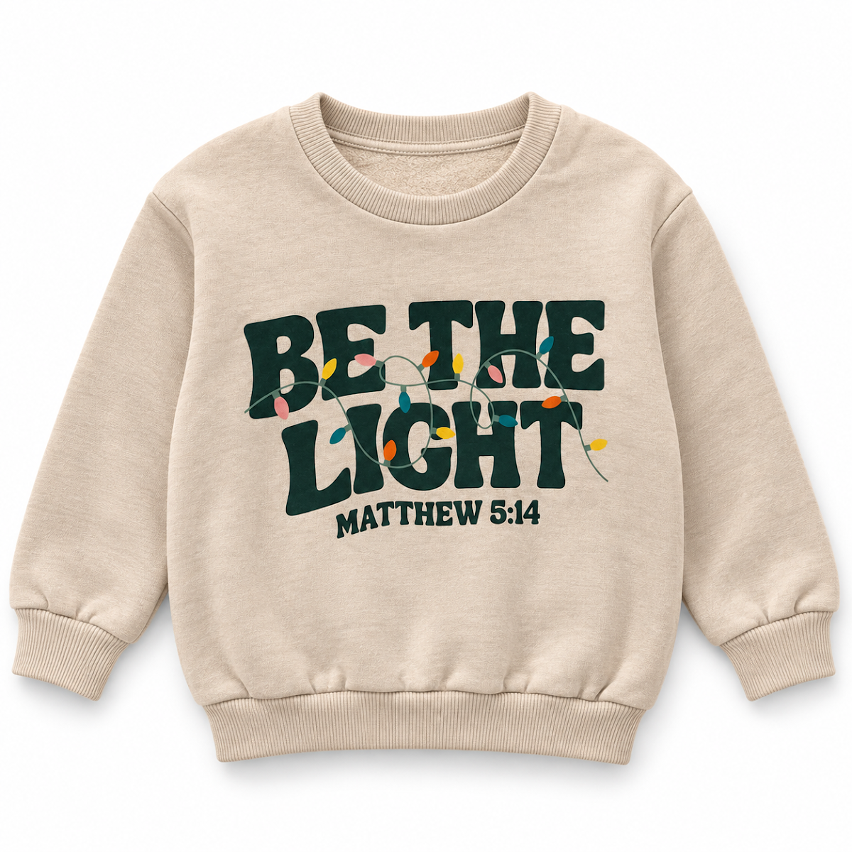 Bluză copii „Be the Light – Matthew 5:14”