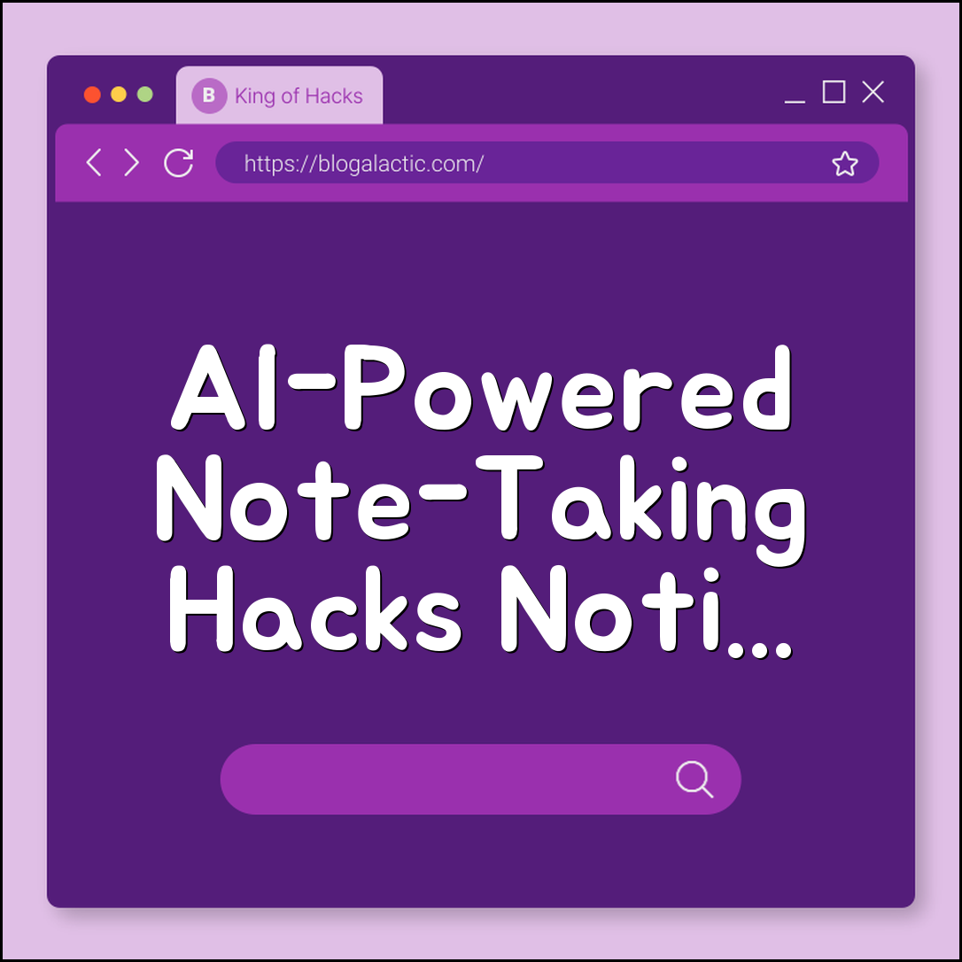 AI-powered note-taking workflows (Notion, Obsidian, transcribe)