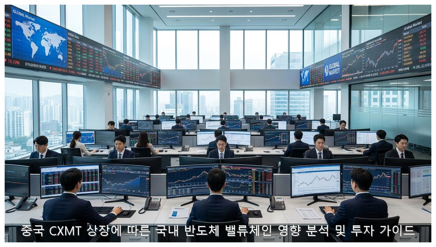 중국 CXMT 상장에 따른 국내 반도체 밸류체인 영향 분석 및 투자 가이드 핵심 안내 및 분석 인포그래픽 (7)