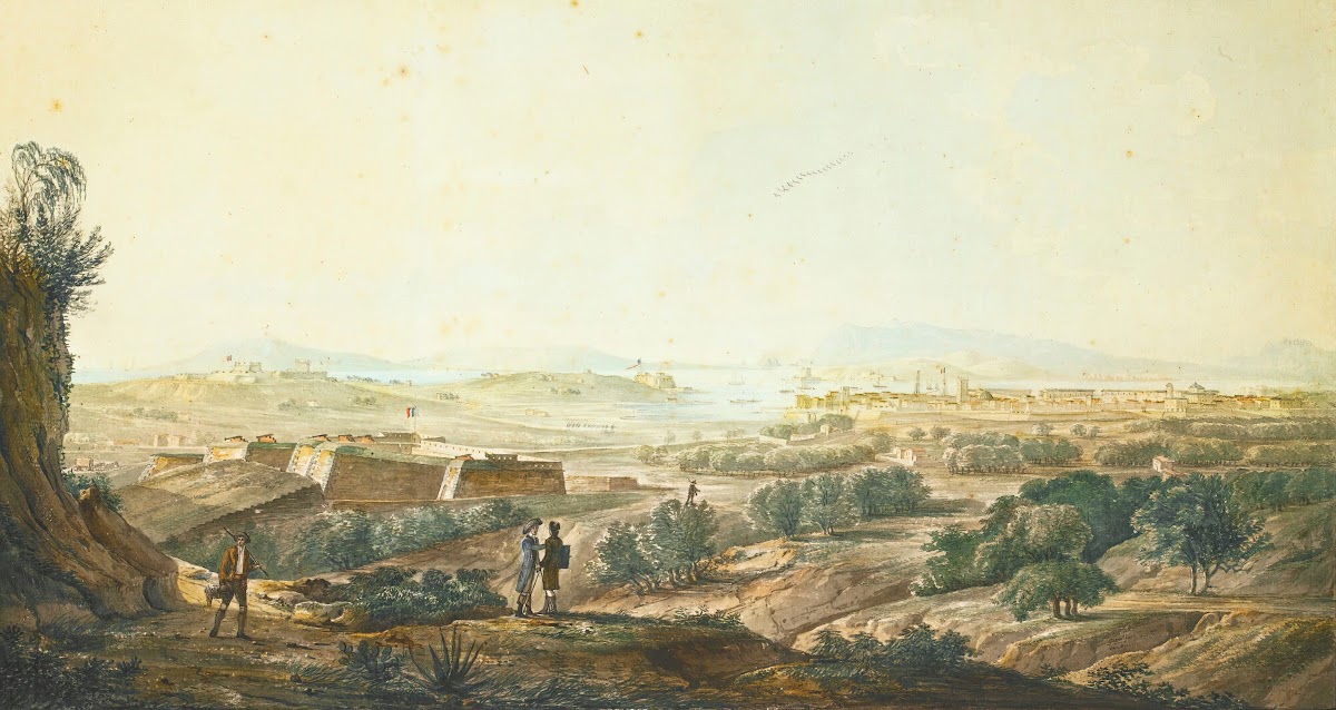A View Of Toulon From The Fort Dartigues 1797