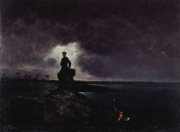 Scène fantastique 19th century