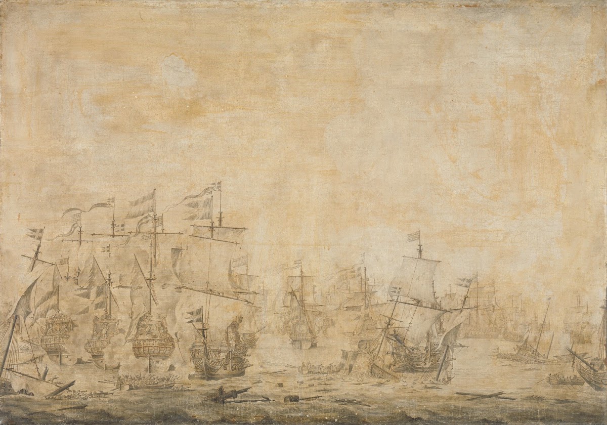 Battle between the Dutch and Swedish Fleets in the Sound 8 November 1658 1658
