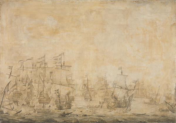 Battle between the Dutch and Swedish Fleets in the Sound 8 November 1658 1658