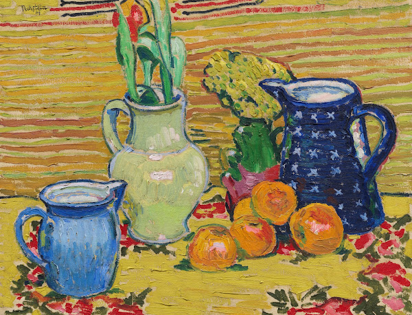 Still Life with Oranges 1909