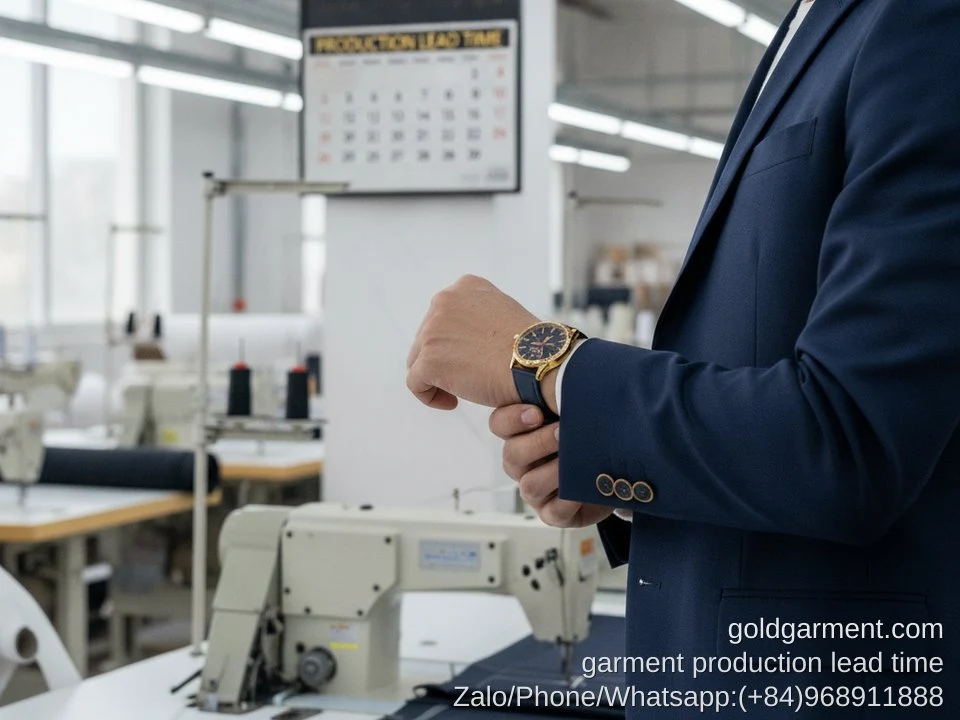 Garment Production Lead Time: How Long Does Manufacturing Actually Take? - Gold Garment Vietnam