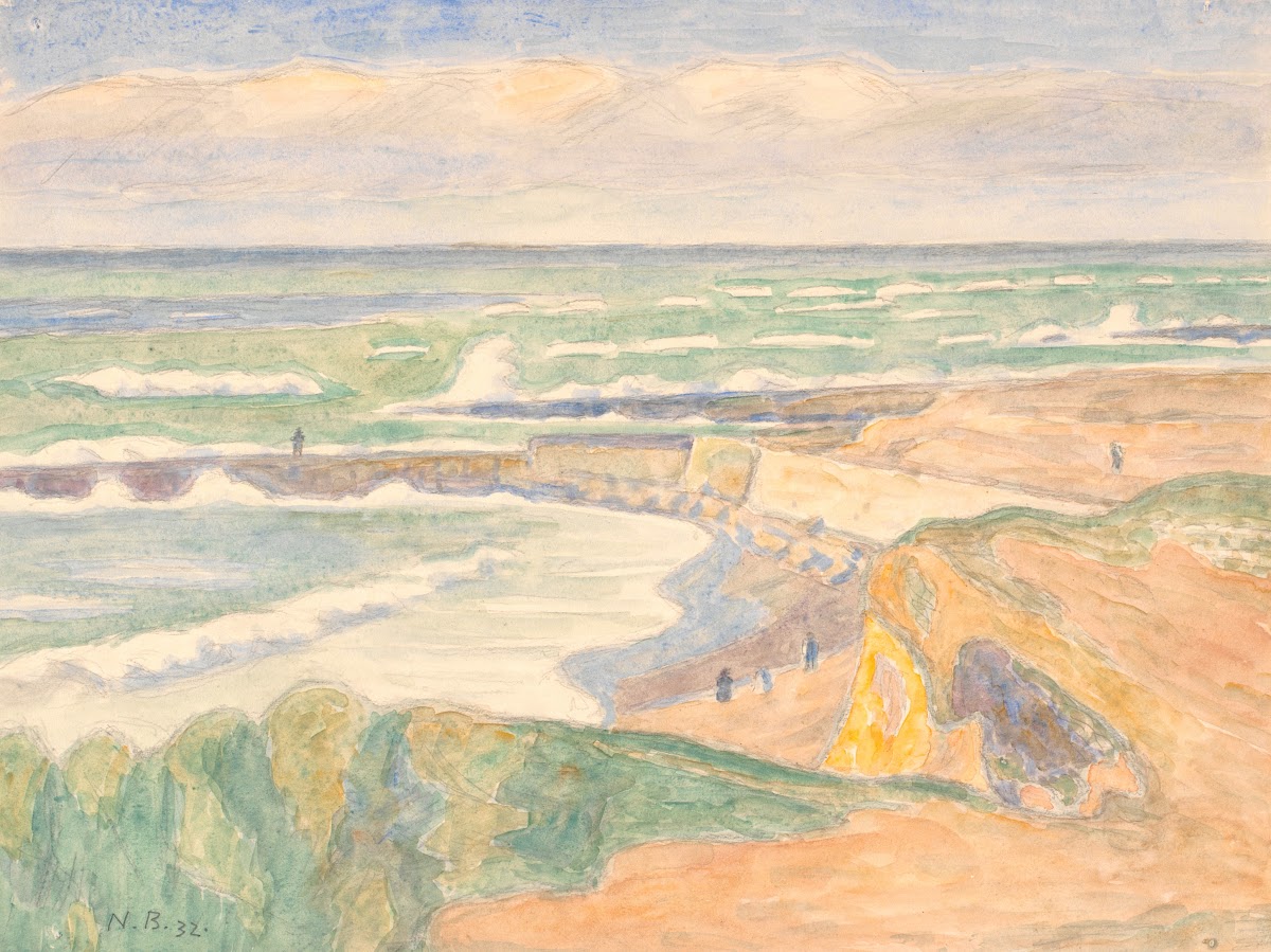 Høfder ved Bovbjerg 1932