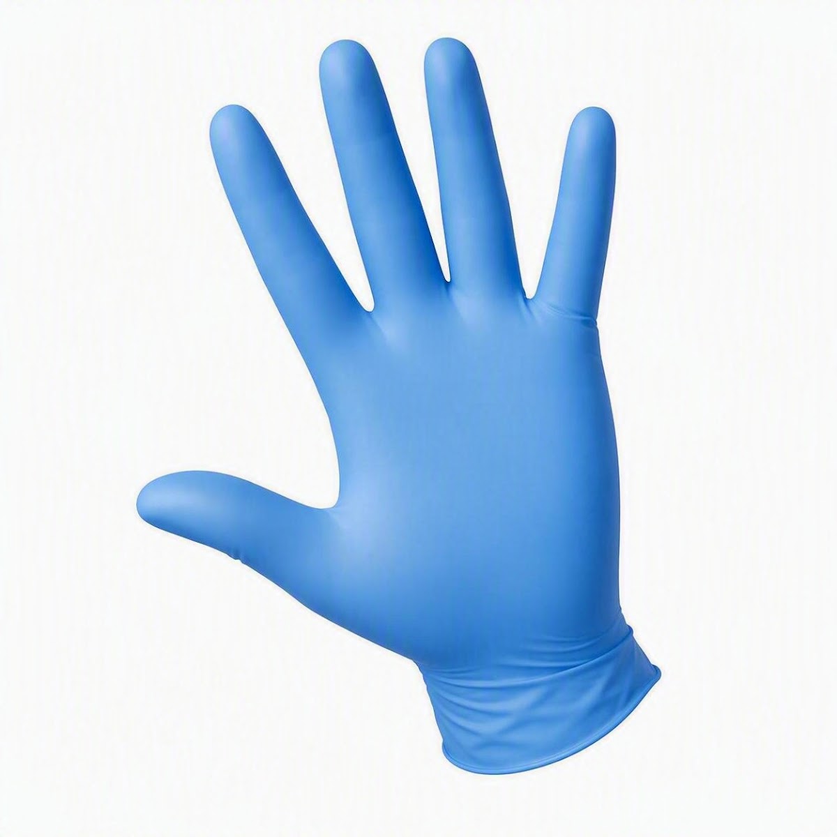 Blue Vinyl Powder Free Gloves Small (pk 100) - Product Code GL00006