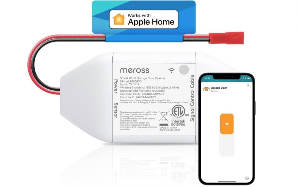 RATGDO + Meross Garage Door Controllers