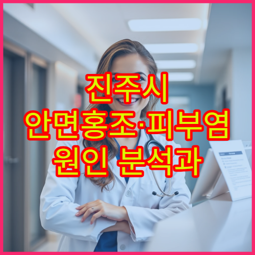 진주시 안면홍조·피부염 원인 분석과 치료 가능한 병원 정보