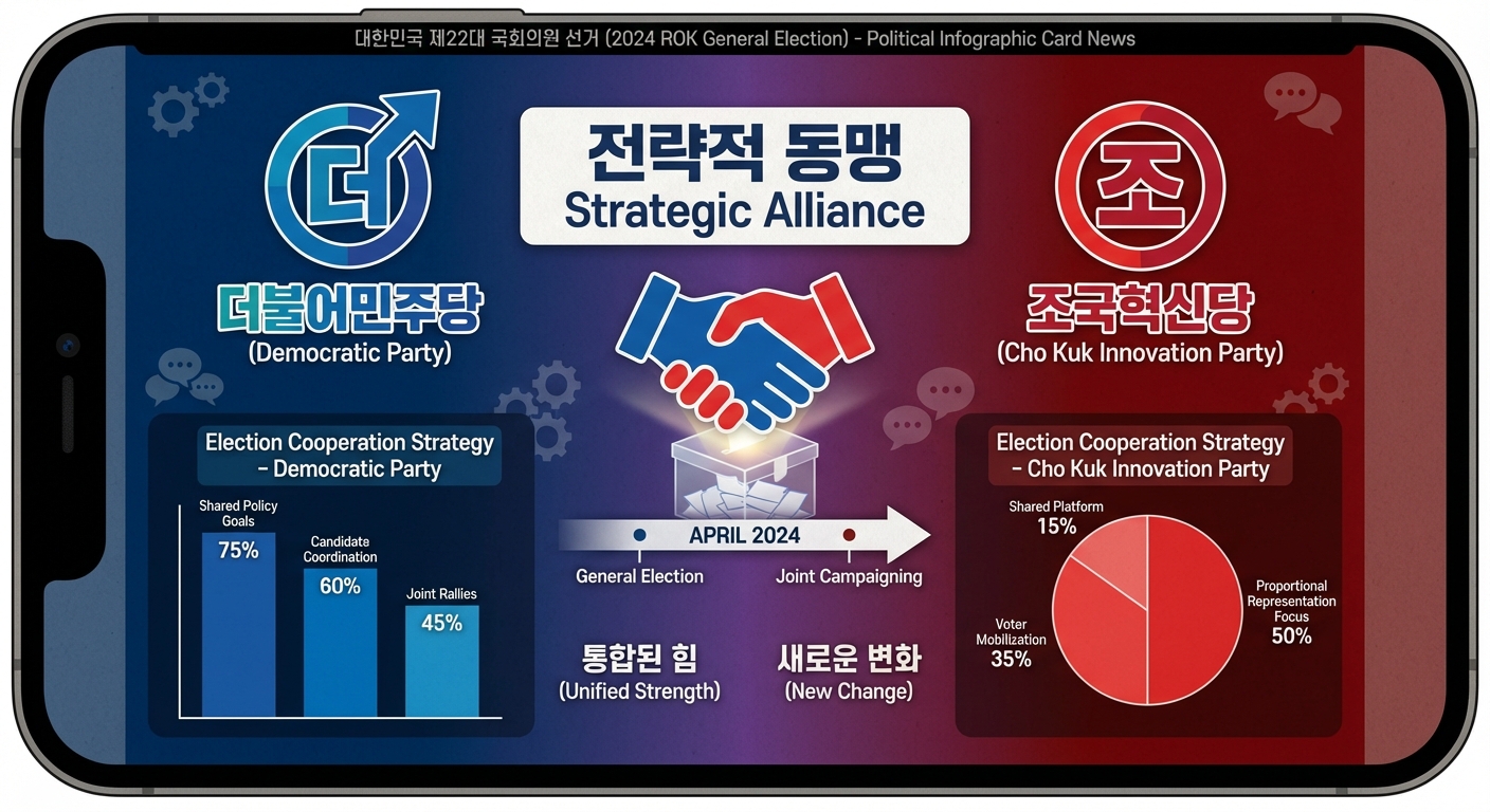 2024년 총선 민주당-조국혁신당 전략적 연대