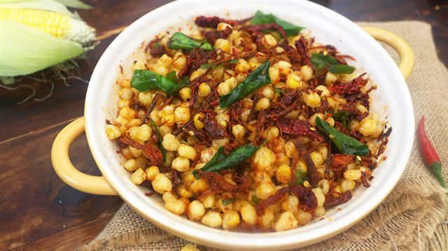 Bắp Rim Khô Bò Lá Chanh