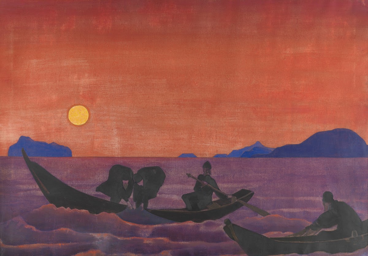 And We Continue Fishing From The Series Sancta 1922
