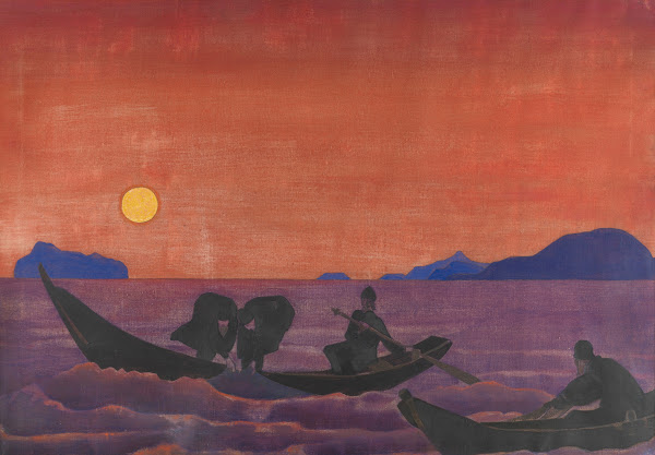 And We Continue Fishing From The Series Sancta 1922