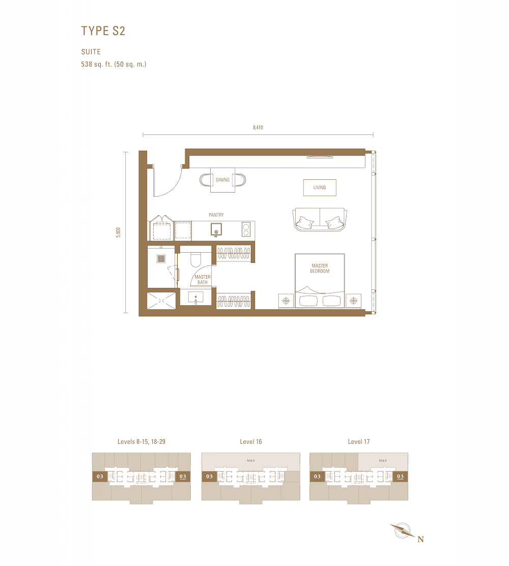 Pavilion Damansara Heights - Royal Suites (RC) floor plan