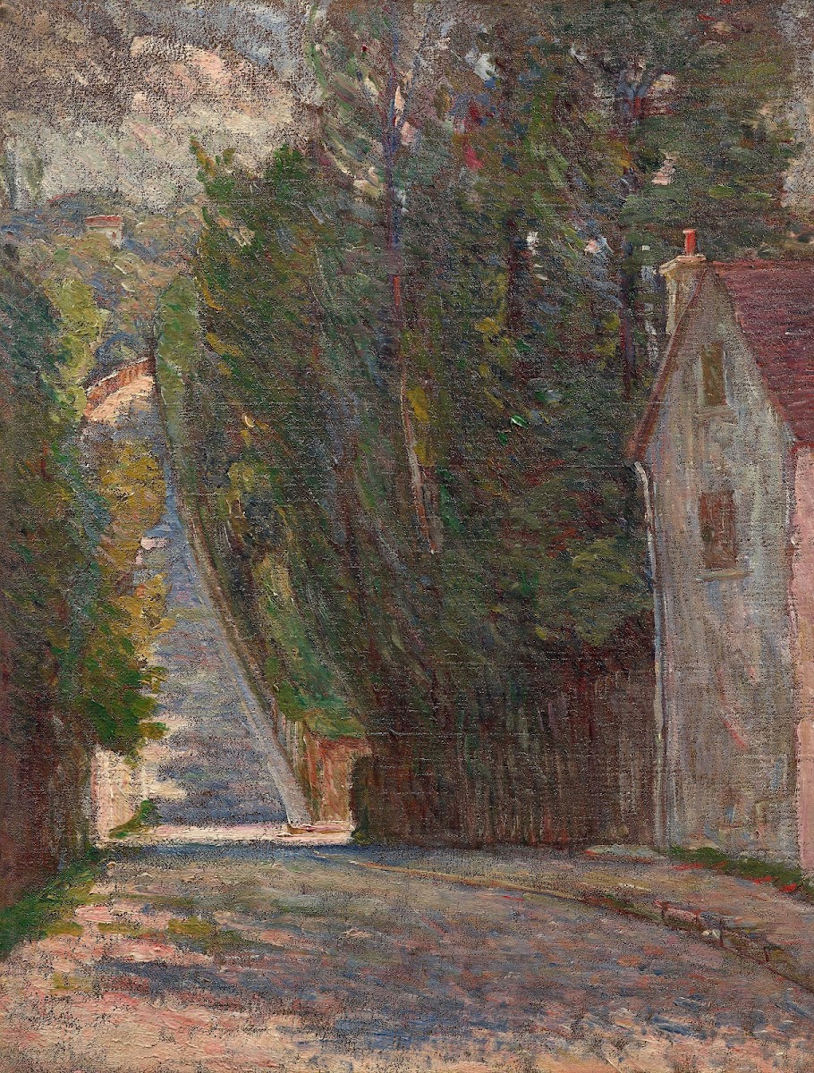 Landscape with an alley