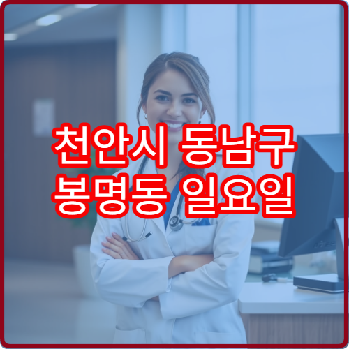 천안시 동남구 봉명동 일요일 정형외과 진료 병원 어깨 통증 치료 안내