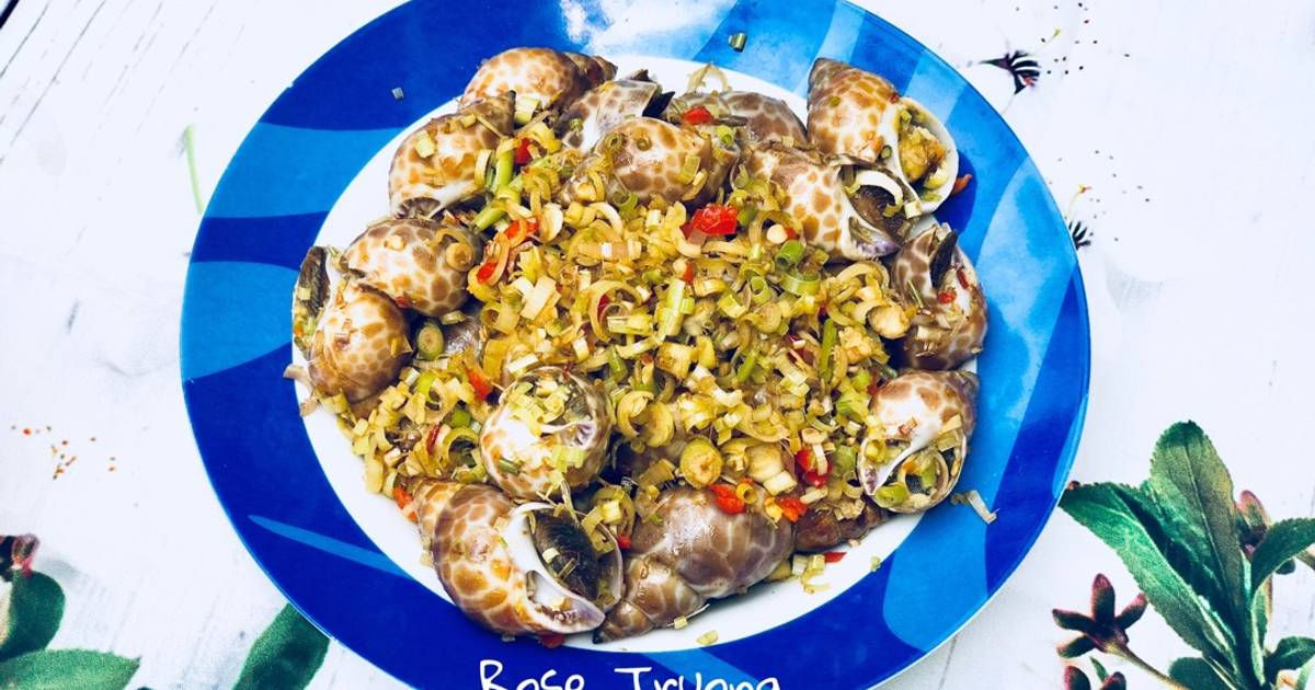Ốc Hương Xào Bơ Sả Ớt