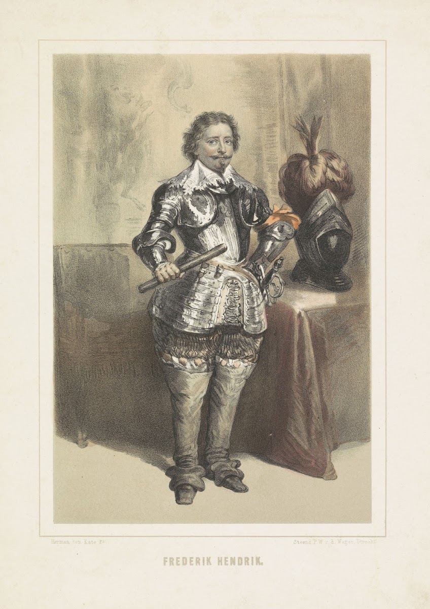 Portret van Frederik Hendrik prins van Oranje 1831   1880