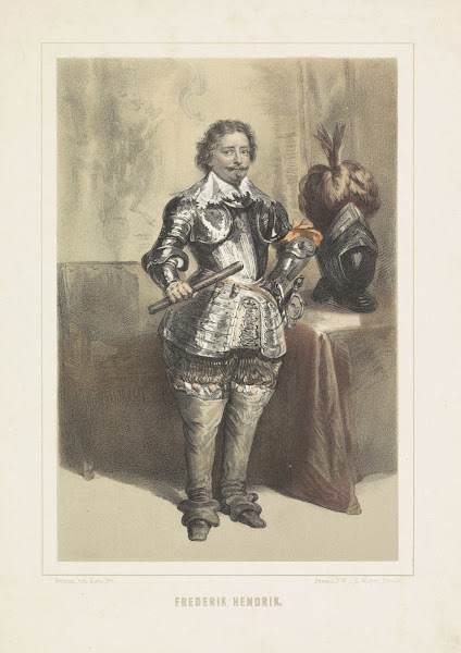 Portret van Frederik Hendrik prins van Oranje 1831   1880