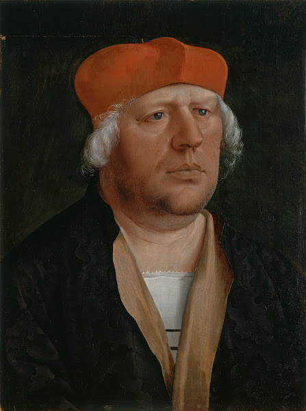 Portrait of a Canon probably Canon Johann Rieper of Brixen c1520