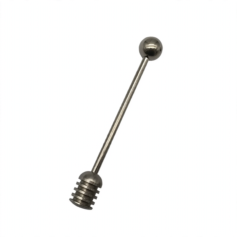 Stainless Steel Honey Dispenser with Stirring Rod