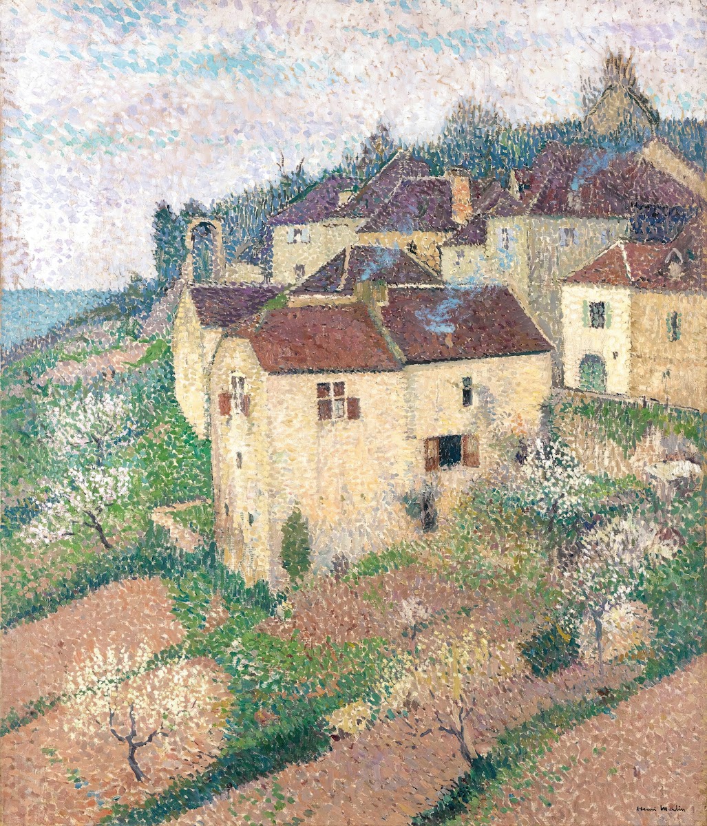 Maisons À Saint Cirq Lapopie 1920