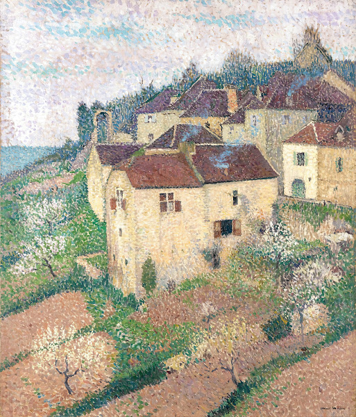 Maisons À Saint Cirq Lapopie 1920