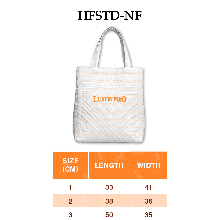 3D Quilted Tote Bag
