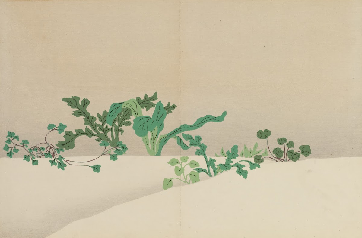 Seven Herbs of Early Spring Nanagusa 1909 1910