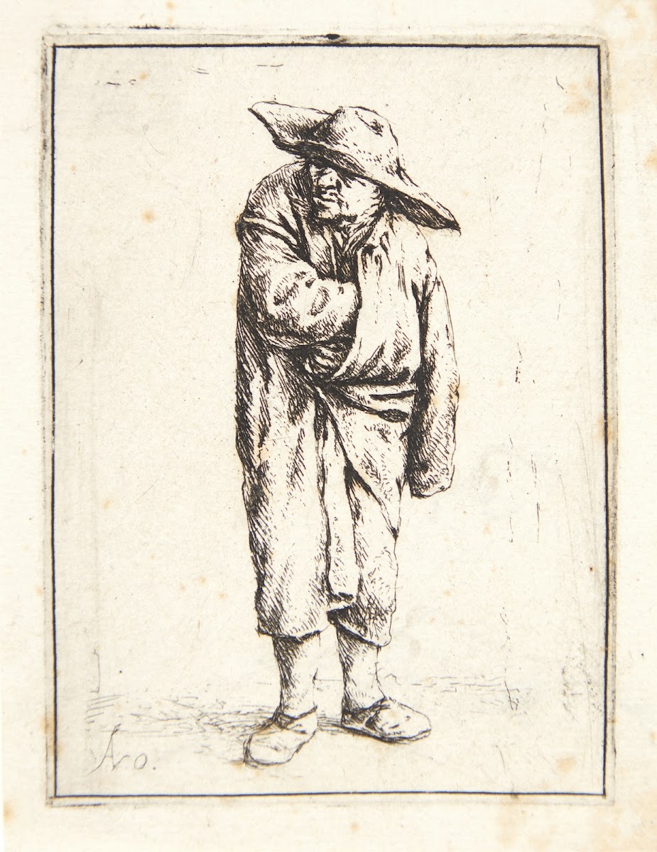 Farmer with one hand in his coat 1638
