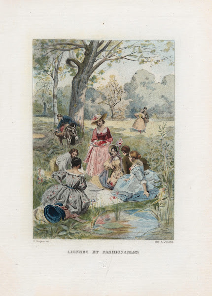 Lionnes Et Fashionables 1886