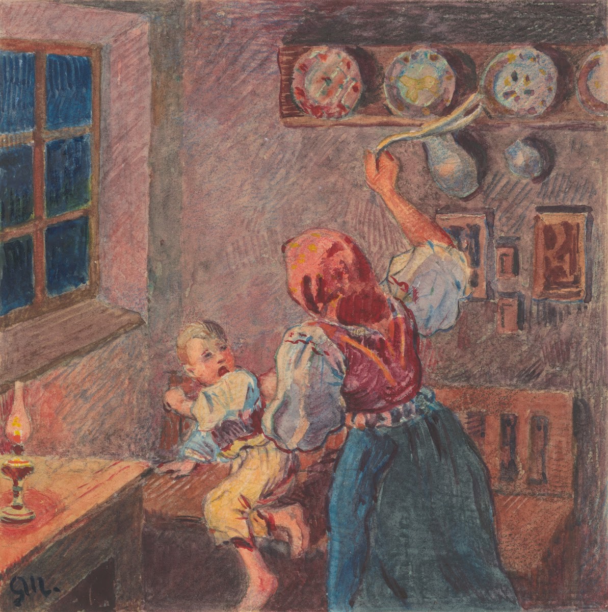 6  Threshing 1932