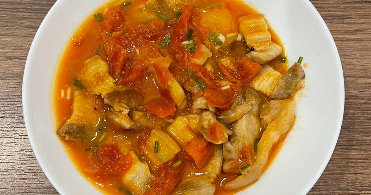 Thịt sốt cà chua