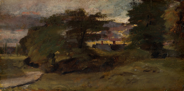 Landscape with Cottages 1809 10