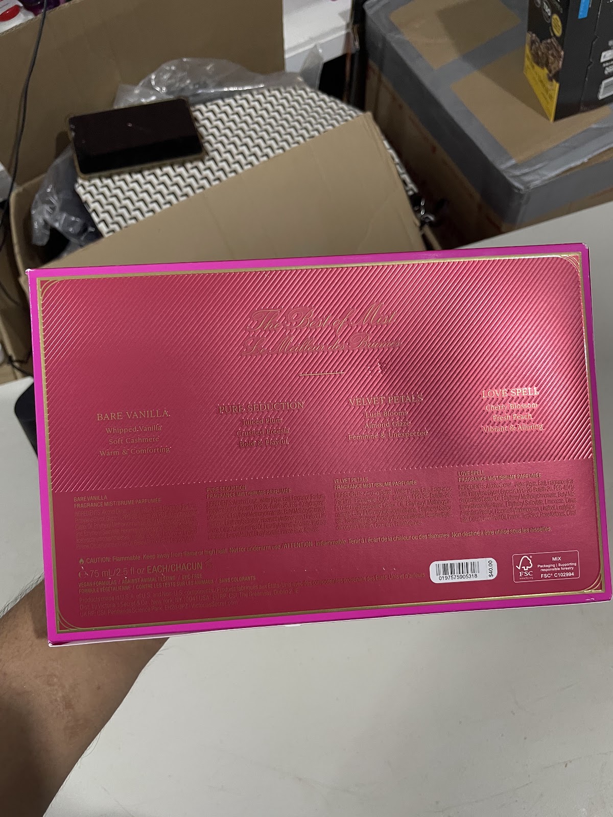VS Mist Set Classic 4pack #1589