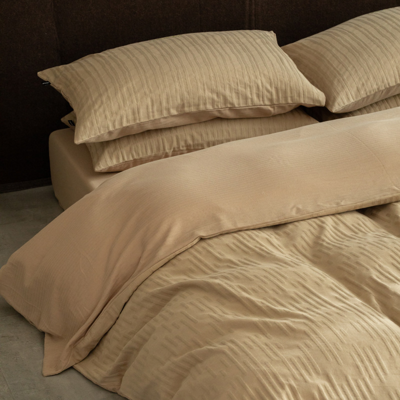 Cotton bedding set, 4-piece, year-round